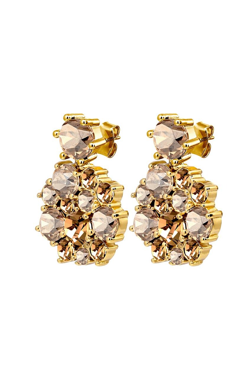 DYRBERG/KERN FREESIA EARRING 480066 (Gold, Golden, ONESIZE)