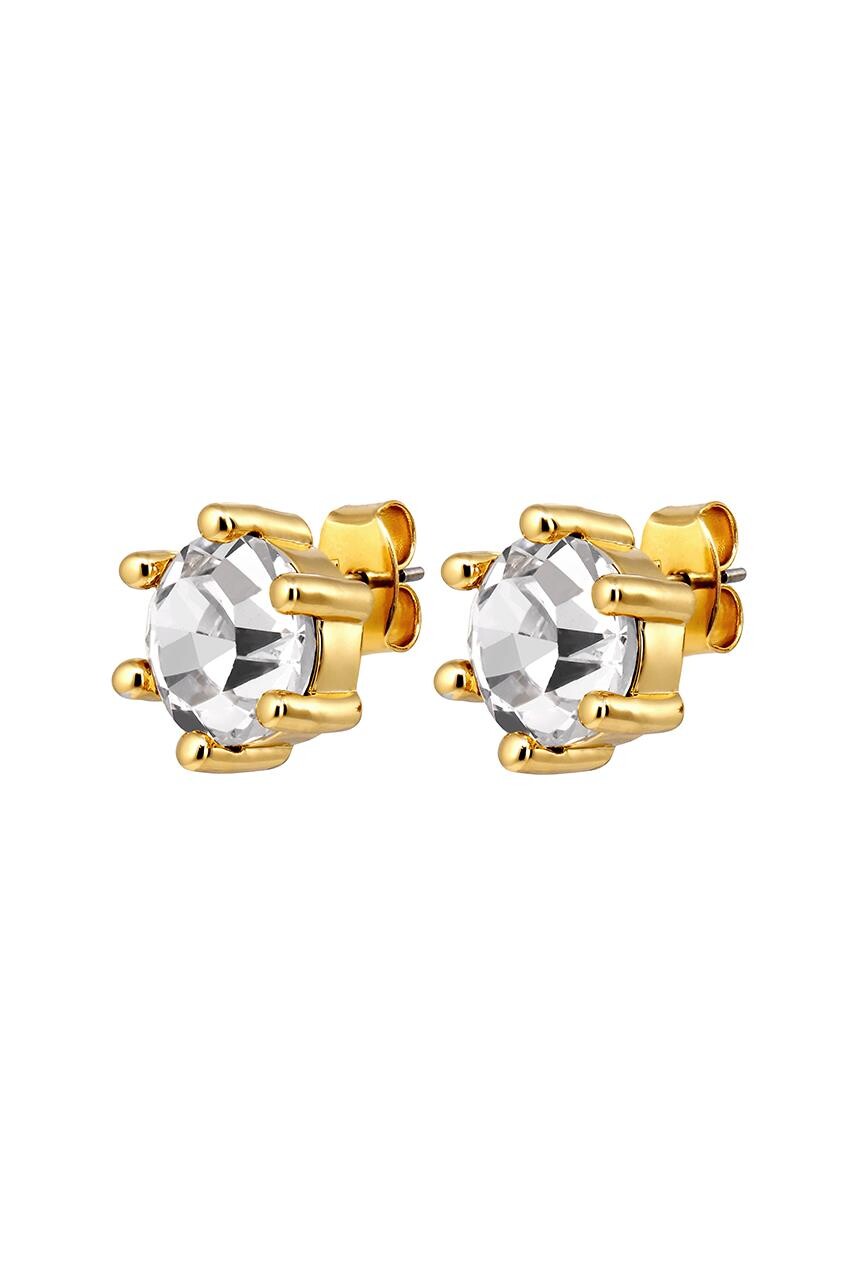 DYRBERG KERN CRAZE EARRING 480069 (Gold, Crystal, ONESIZE)