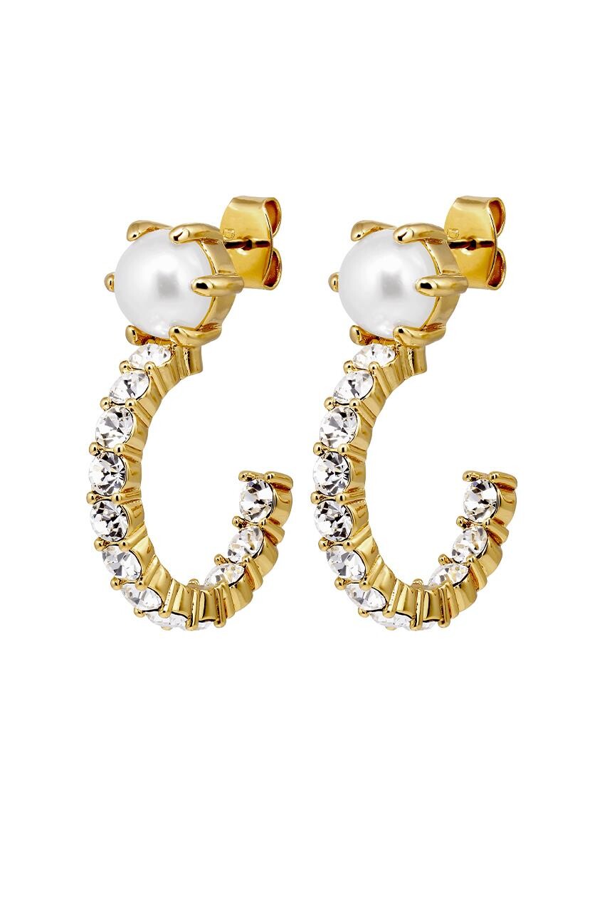 DYRBERG KERN ESPRIT EARRING 480096 (Gold, Crystal, ONESIZE)