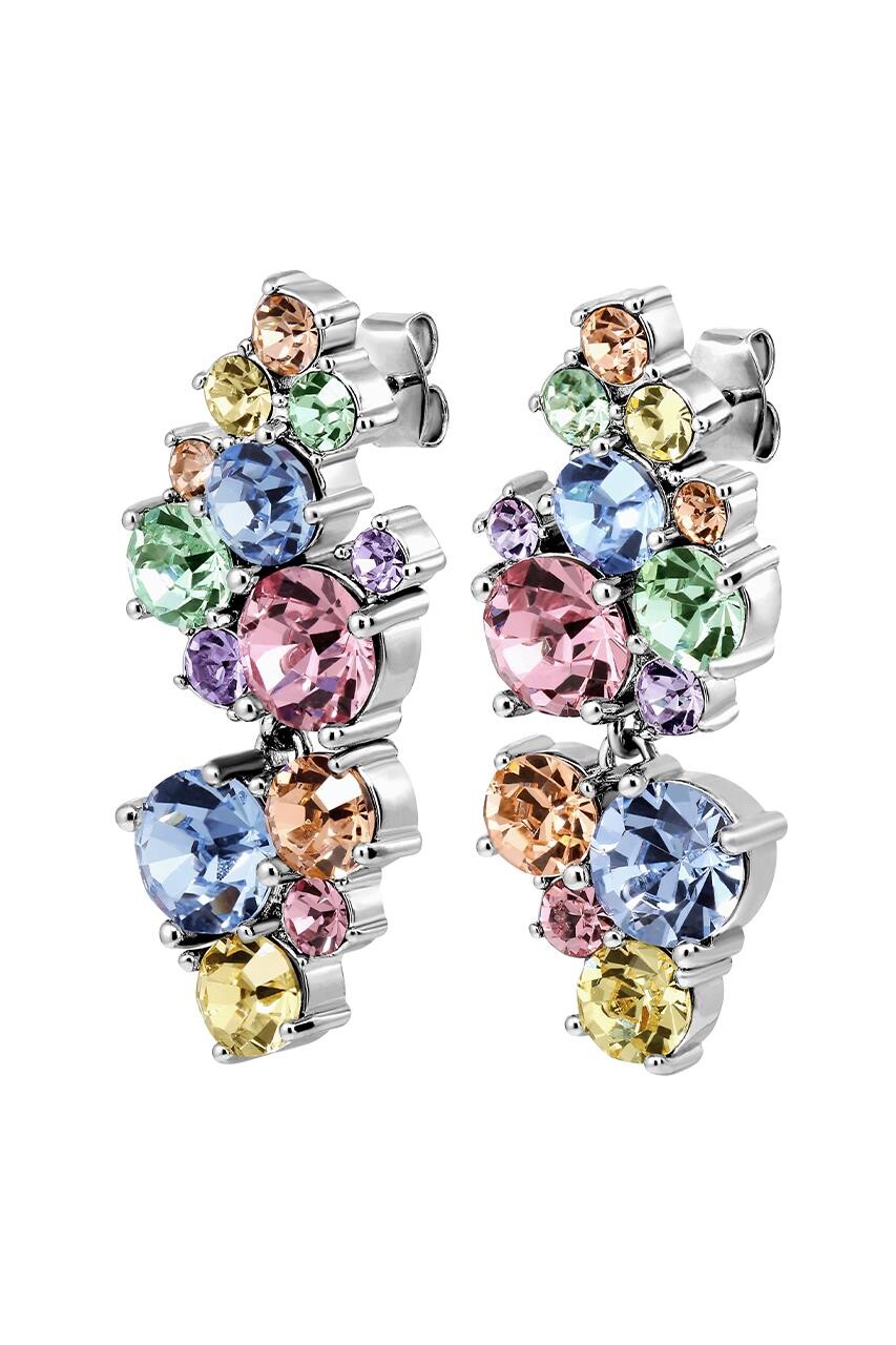 DYRBERG/KERN MARIGOLD EARRING 480046 (Silver, Pastel, ONESIZE)