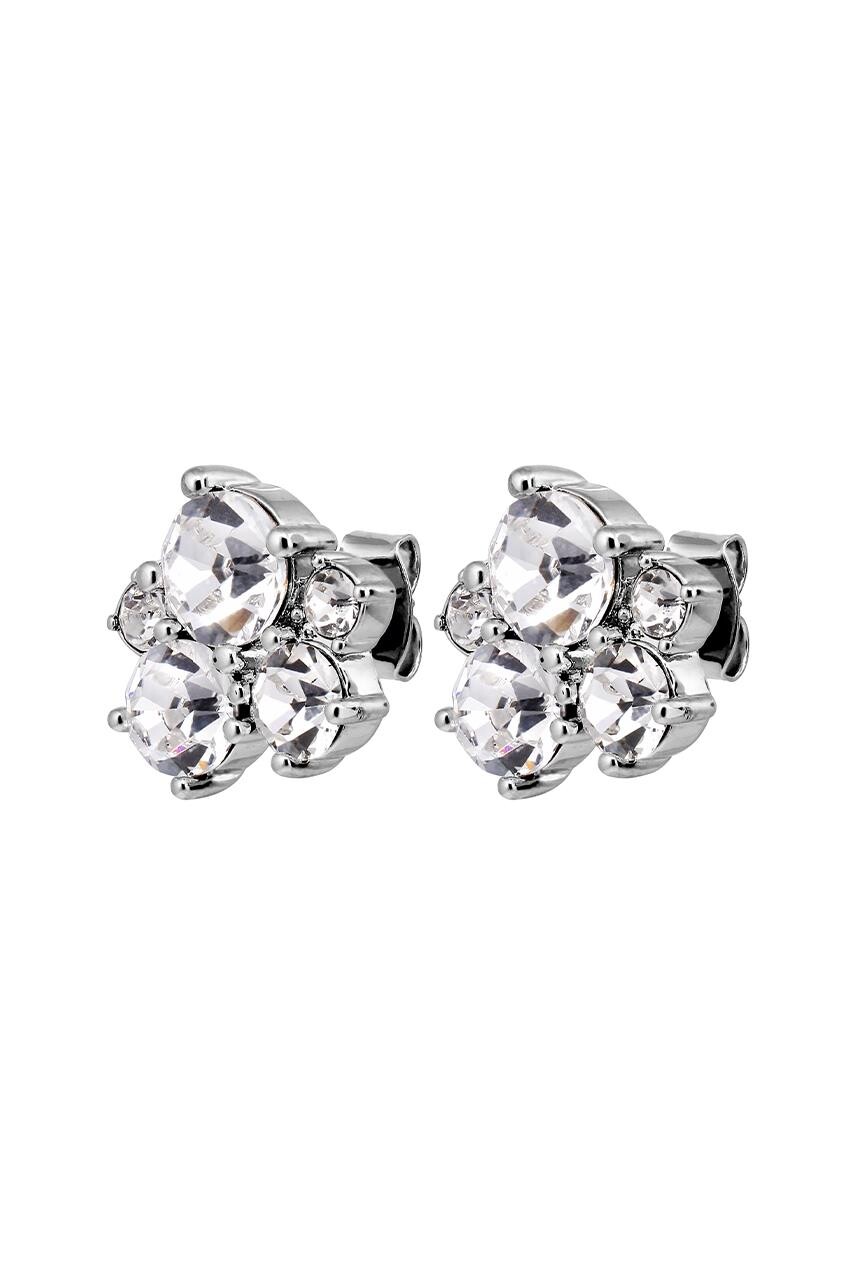 DYRBERG KERN MINNIE EARRING 480160 (Silver, Crystal, ONESIZE)