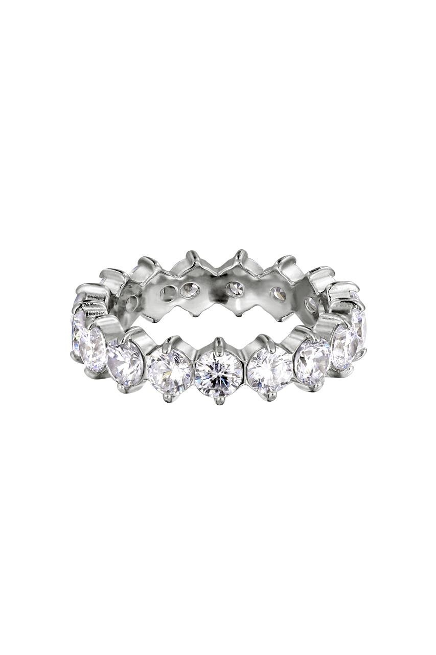 DYRBERG KERN MAMBA RING 480186 480184 480185 (Silver, Crystal, III 57)