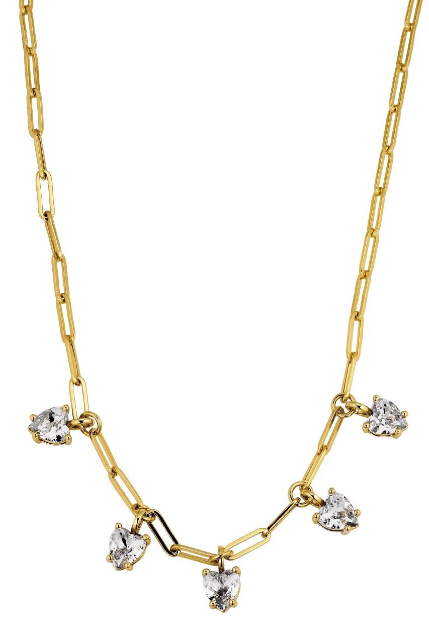 DYRBERG KERN SOUL NECKLACE 480110 (Gold, Crystal, ONESIZE)