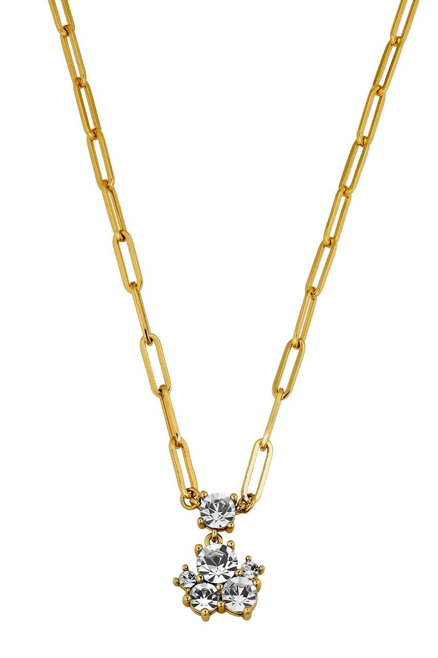 DYRBERG KERN TANZY NECKLACE 480126 (Gold, Crystal, ONESIZE)