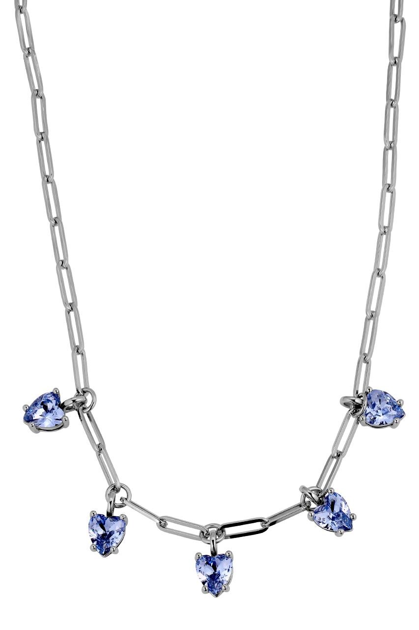 DYRBERG KERN SOUL NECKLACE 480108 (Silver, Blue, ONESIZE)