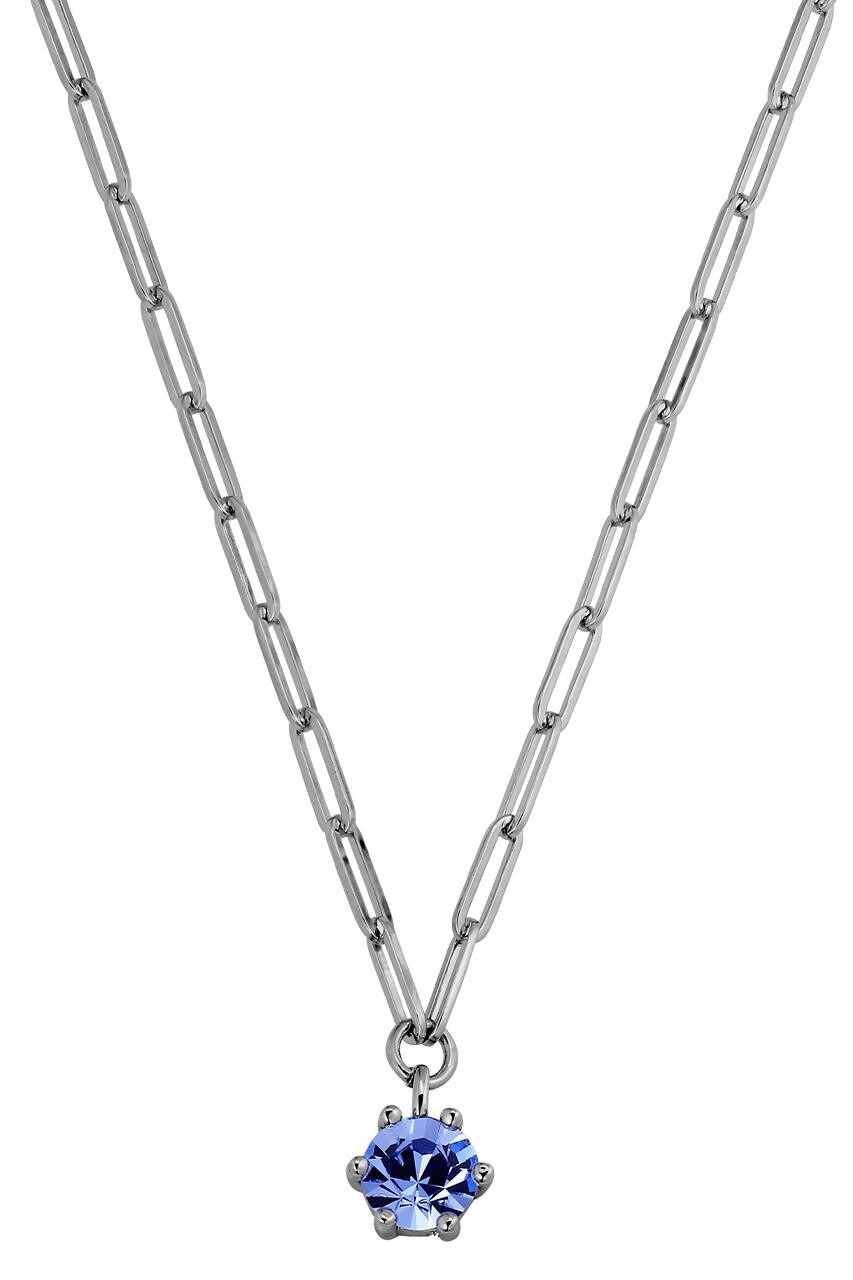 DYRBERG KERN TESSA NECKLACE 480131 (Silver, Blue, ONESIZE)