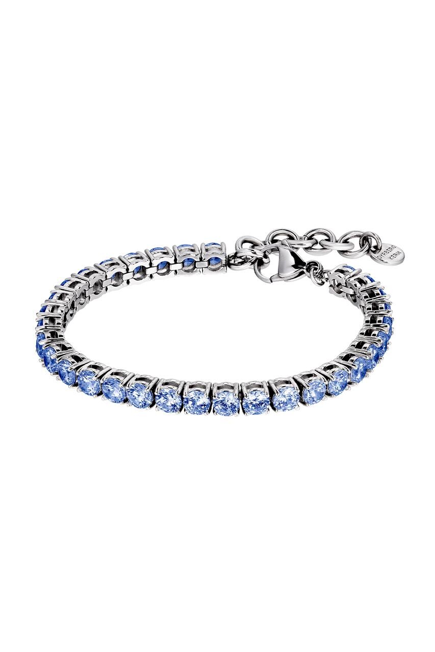 DYRBERG/KERN COBRA BRACELET 480146 (Silver, Blue, ONESIZE)
