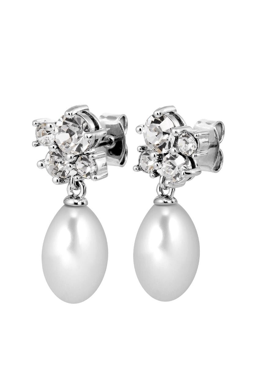 DYRBERG KERN PETUN ØRERING 480055 (Silver, White, ONESIZE)