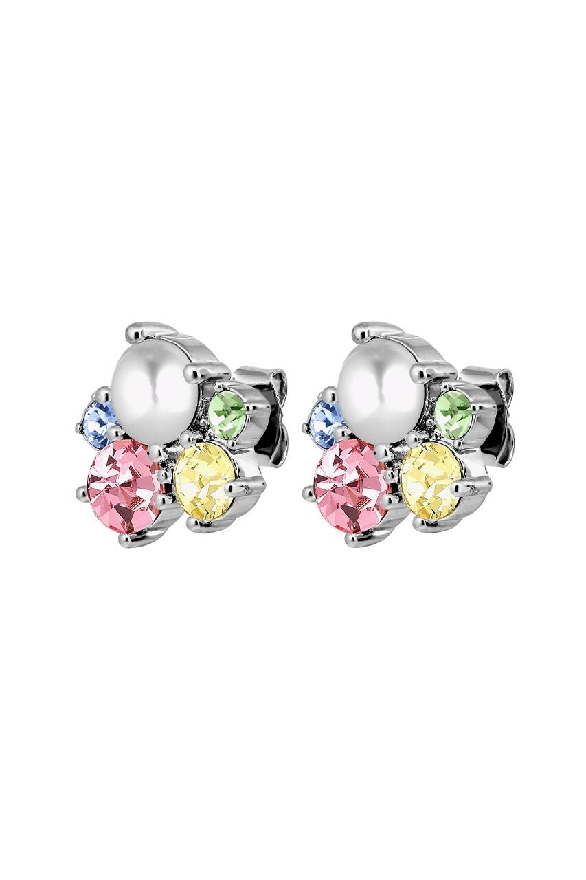 DYRBERG KERN MINNIE EARRING 480157 (Silver, Pastel, ONESIZE)