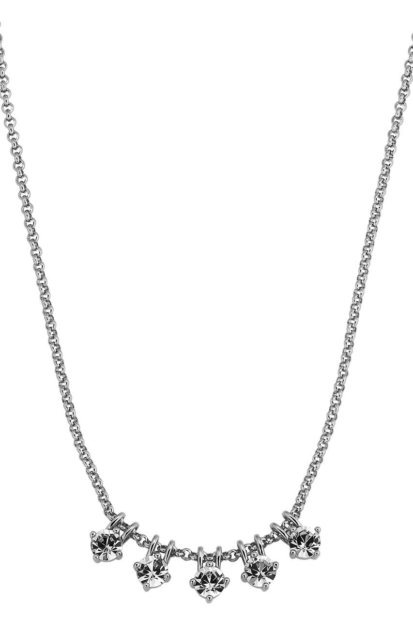 DYRBERG KERN PHILA NECKLACE 480113 (Silver, Crystal, ONESIZE)
