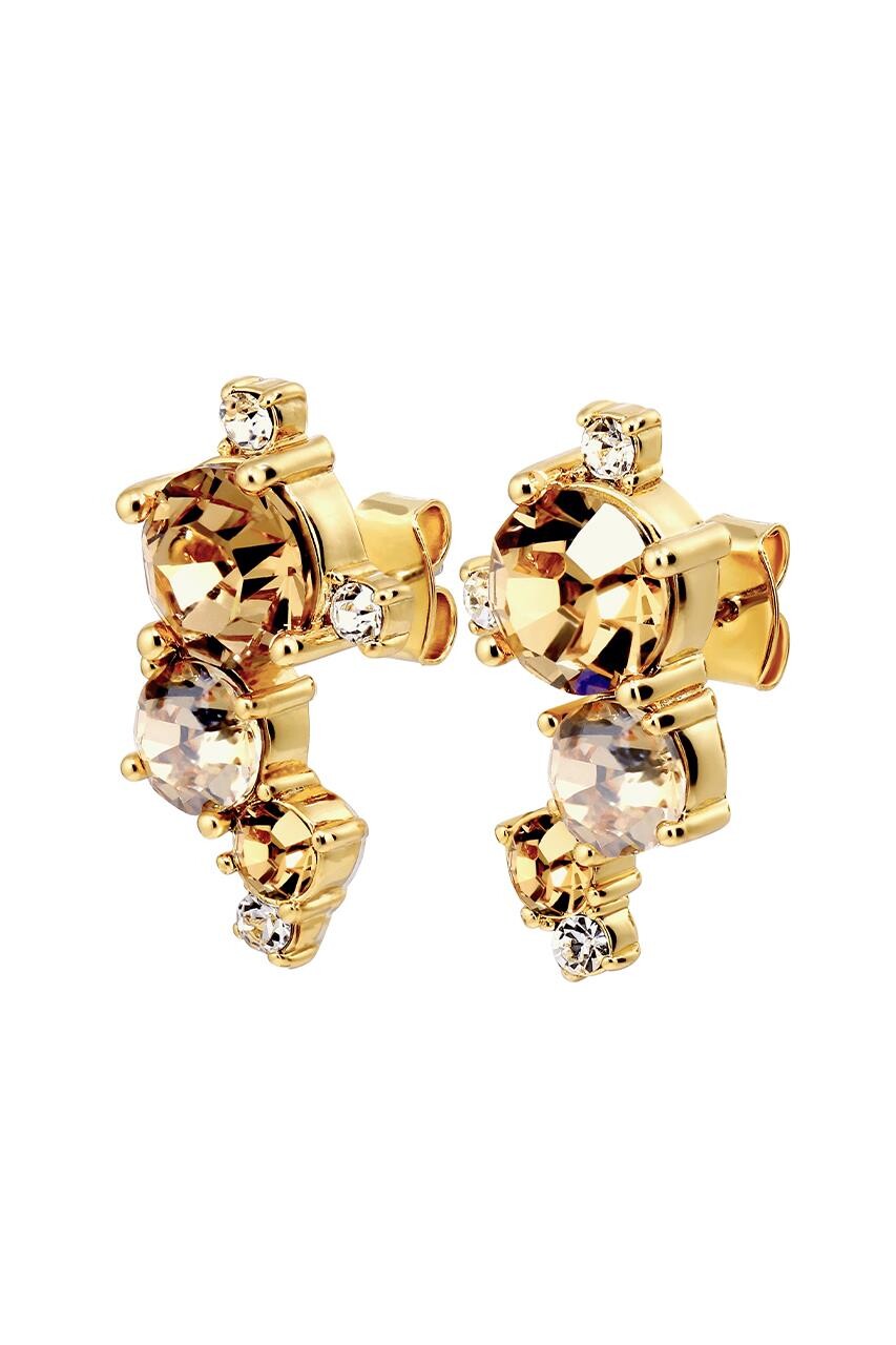DYRBERG KERN CURRA EARRING 480083 (Gold, Golden, ONESIZE)