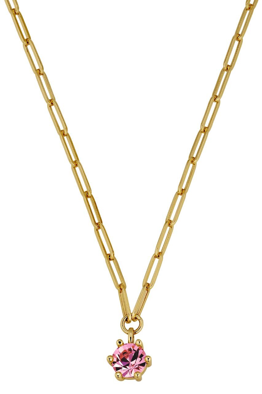 DYRBERG KERN TESSA NECKLACE 480128 (Gold, Pink, ONESIZE)