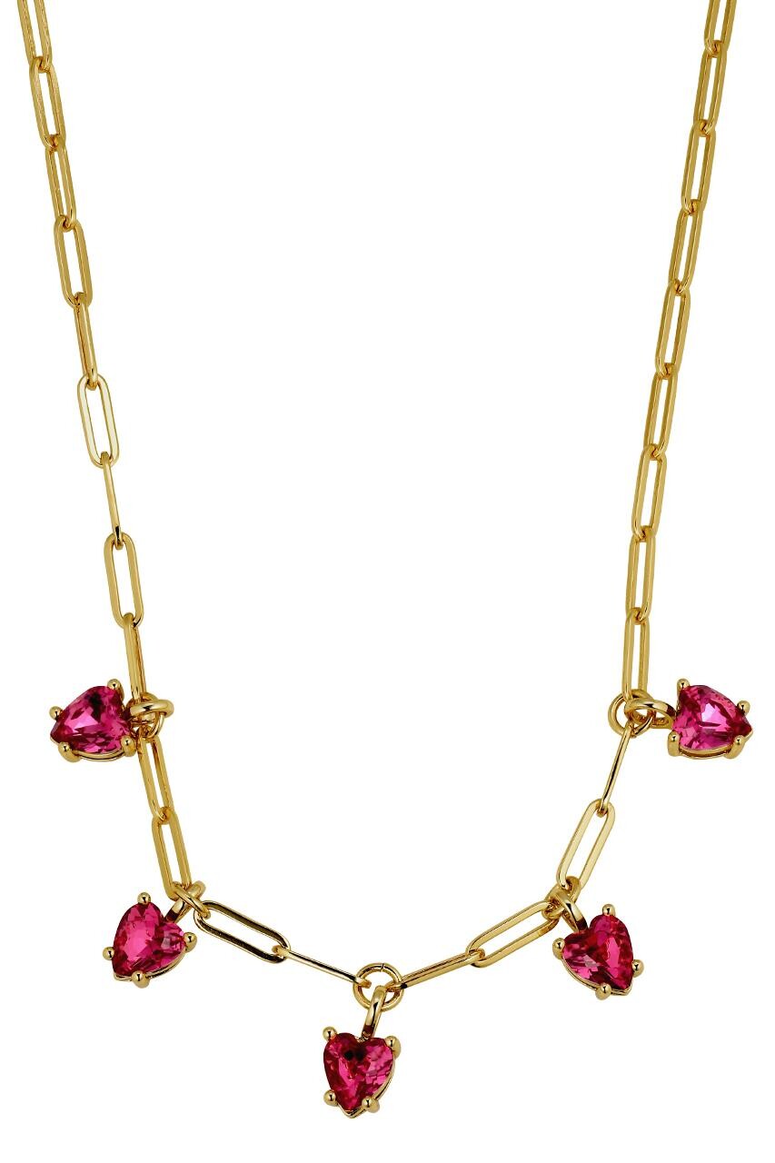 DYRBERG KERN SOUL NECKLACE 480109 (Gold, Pink, ONESIZE)