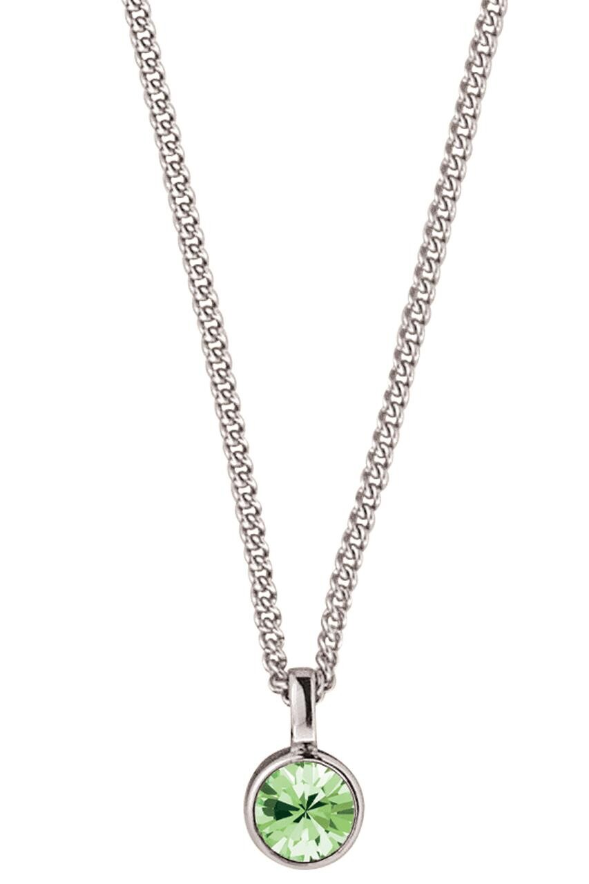 DYRBERG KERN JEMMA NECKLACE 480177 (Silver, Green, ONESIZE)