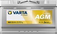 Batteri 80Ah/12V/315x175x190 <br />Start - Auto - AGM