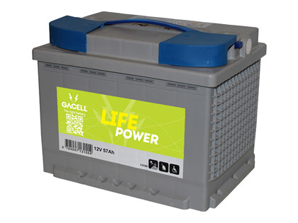 Batteri 57Ah/12V/242x175x190 <br />Drift - AGM - General Purpose