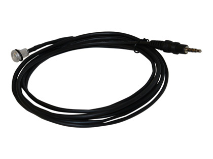 Kabel med LED og jackstik/2500mm  <br />Tilbehør