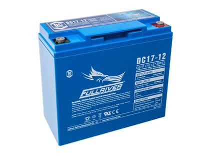 Batteri 17Ah/12V/181x77x167 <br />Drift - AGM - Deep Cycle