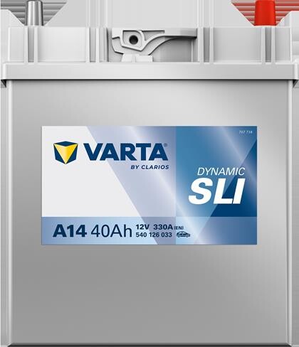 Batteri 40Ah/12V/197x128x220 <br />Start - Auto - SMF