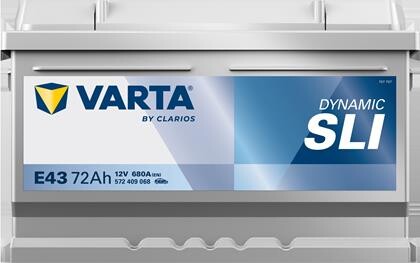 Batteri 72Ah/12V/278x175x175 <br />Start - Auto - SMF