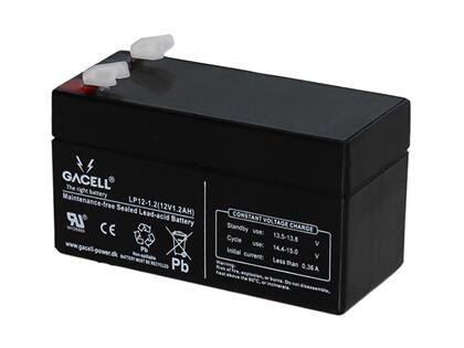 Batteri 1,2Ah/12V/97x43x52 <br />Drift - AGM - General Purpose