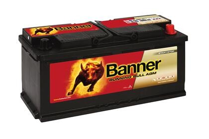 Batteri 105Ah/12V/394x175x190 <br />Start - Auto - AGM