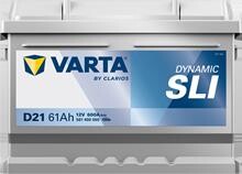 Batteri 61Ah/12V/242x175x175 <br />Start - Auto - SMF