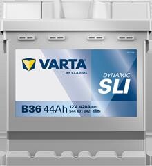 Batteri 44Ah/12V/175x175x190 <br />Start - Auto - SMF