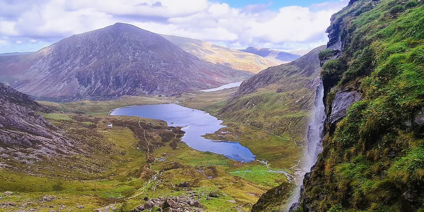 Udsigt over Llyn Idwal