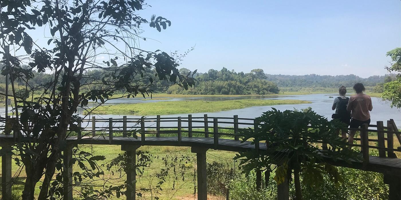 Udsigt over Nam Cat Tien nationalpark