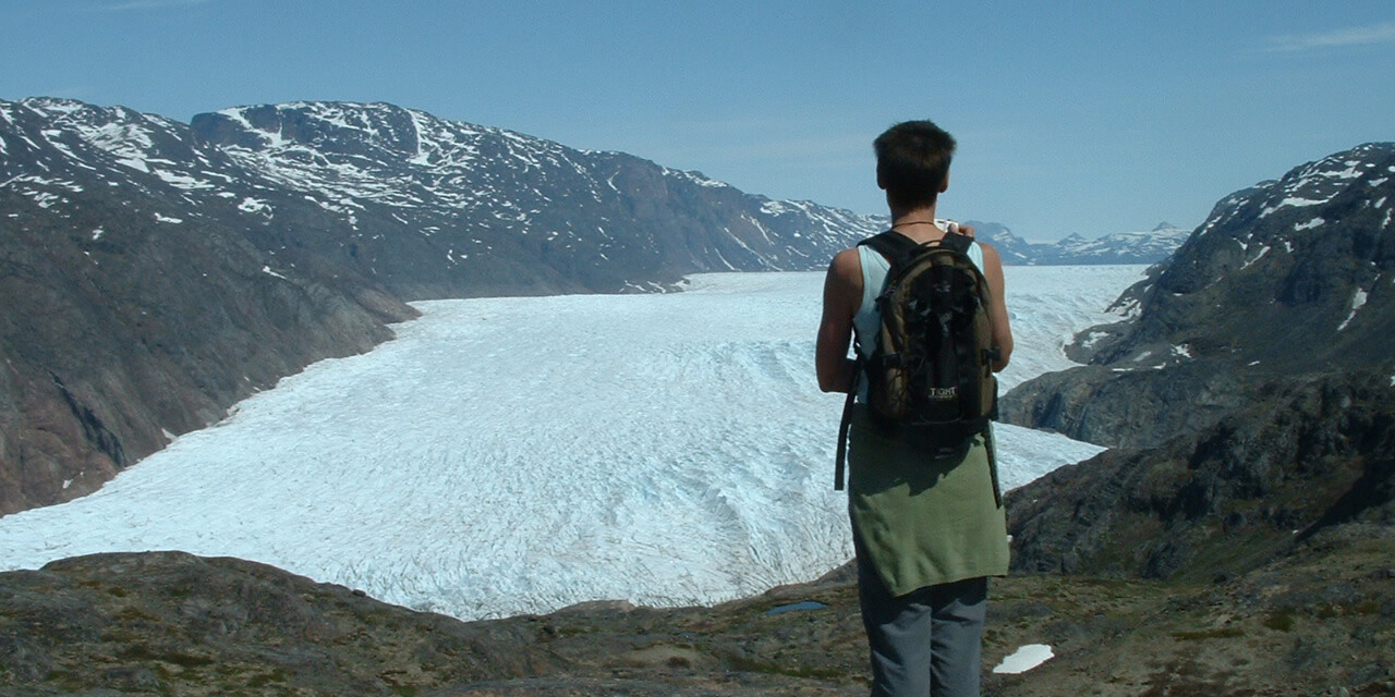 Den døde bræ v. Narsarsuaq