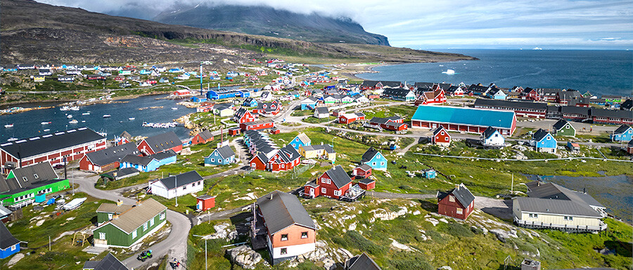 Qeqertarsuaq på Diskoøen
