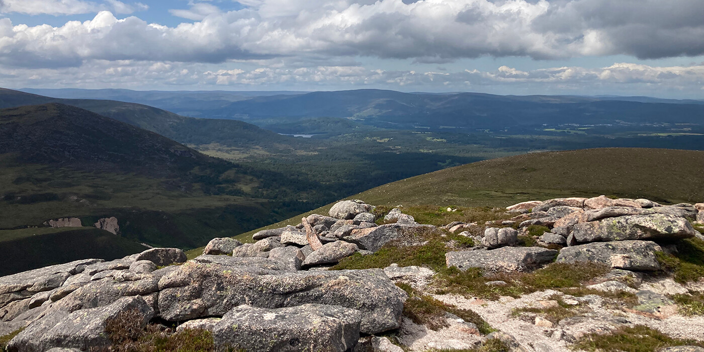 Udsigt i Skotland