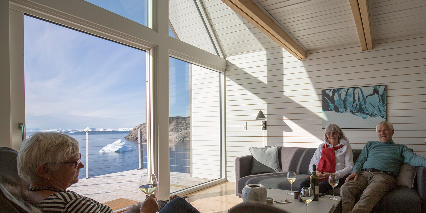 Ilimanaq hytte indvendigt