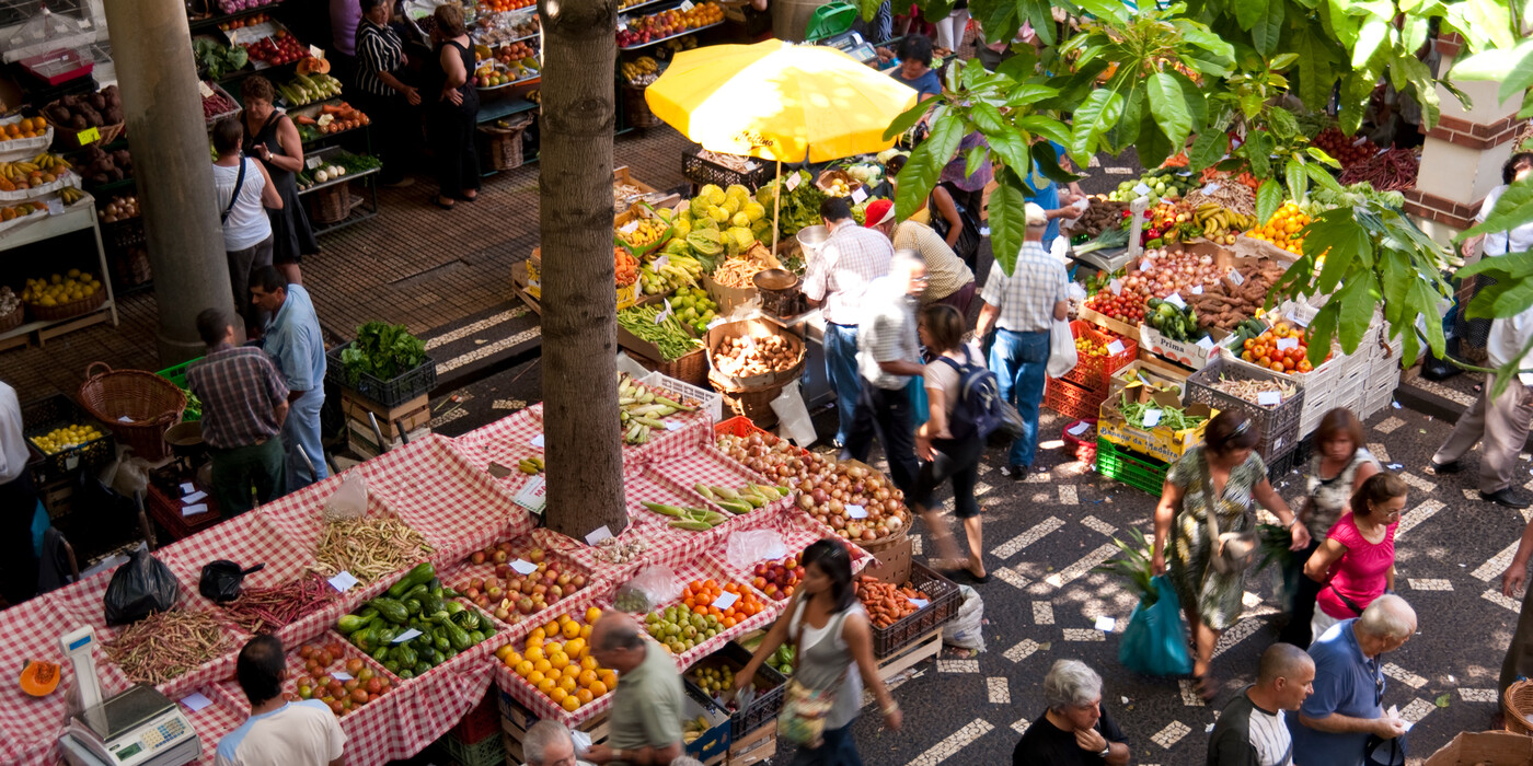 Frugtmarked i Funchal