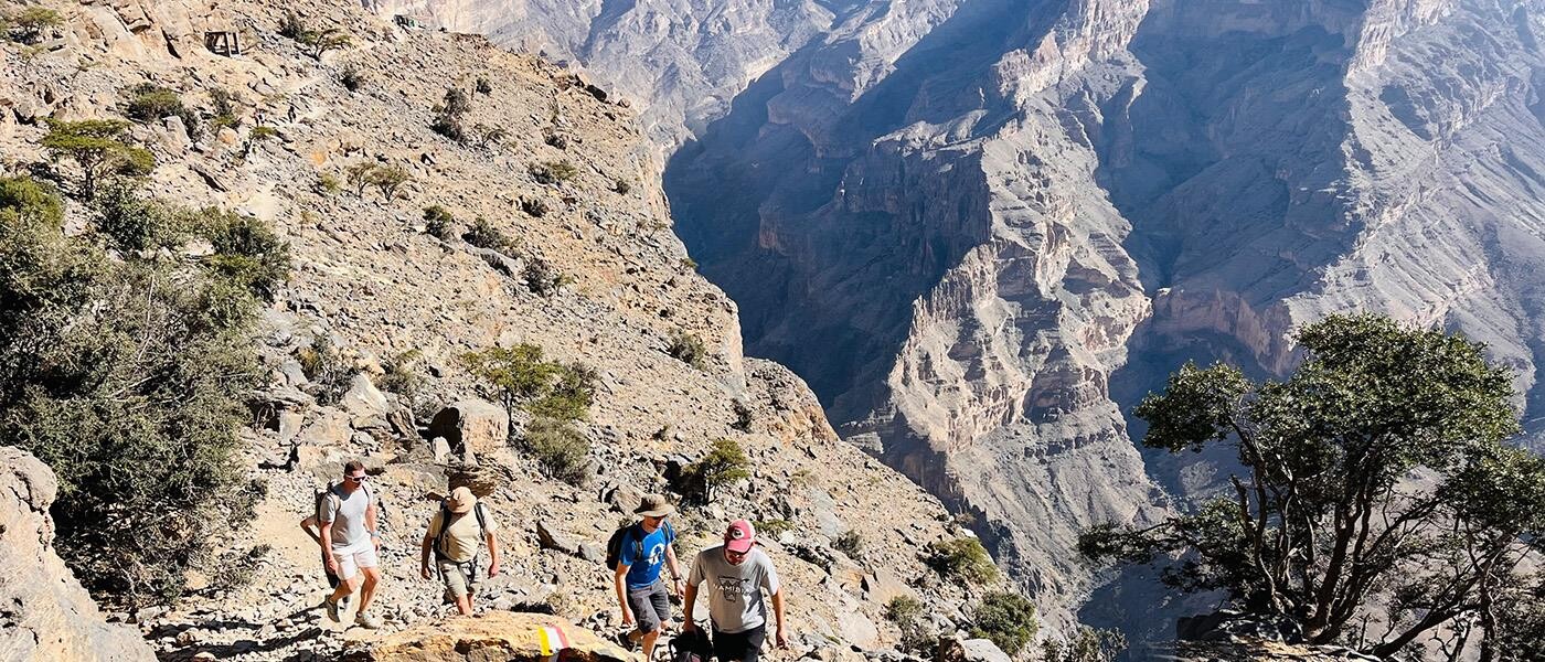 Balcony Walk i Jabal Shams