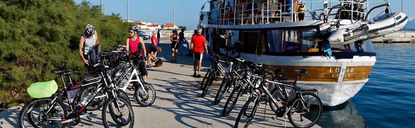 På båd- og cykelferie i Kroatien