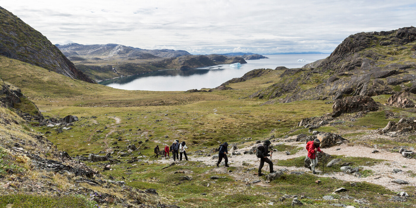 Vandring ved Qasigiannguit