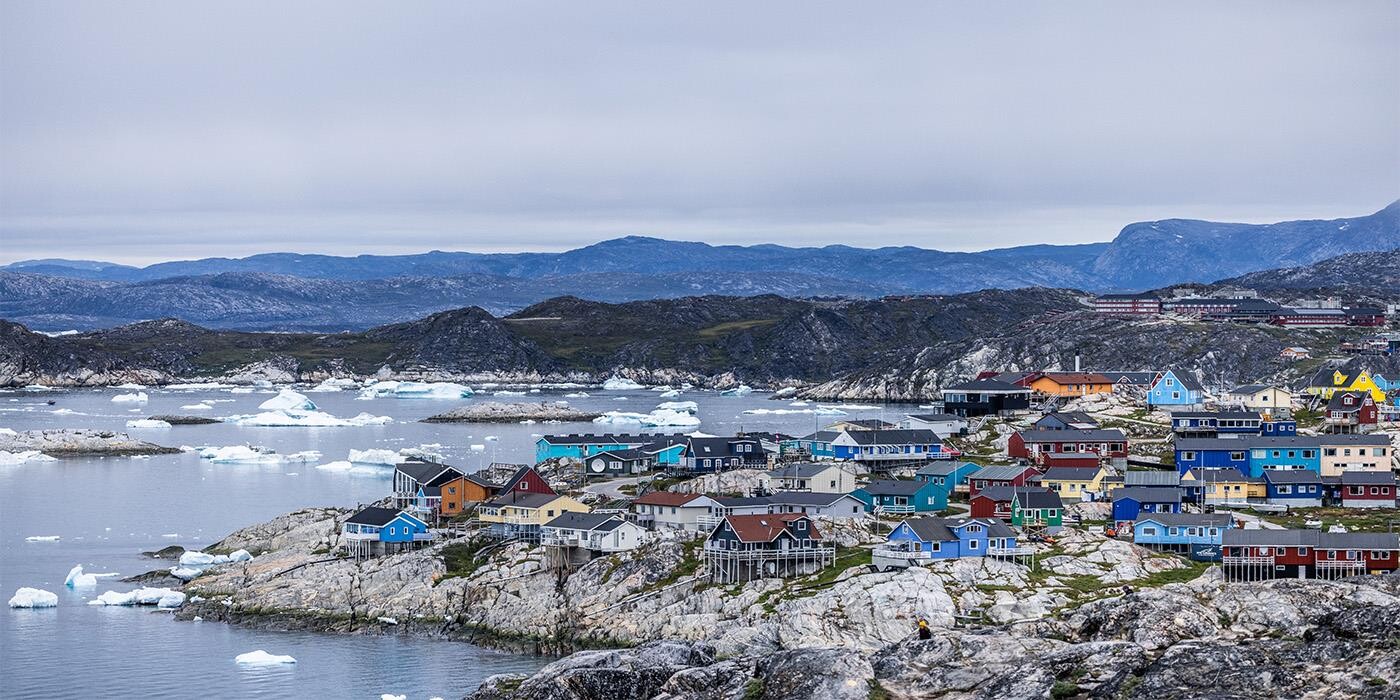 Sejlads fra Qeqertarsuaq på Diskoøen til Ilulissat