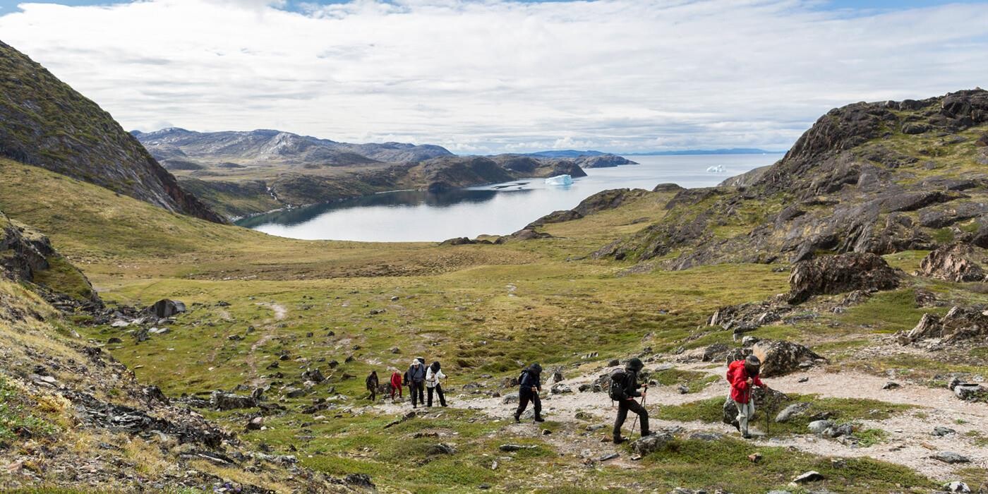 Vandring fra Qasigiannguit mod Ilimanaq