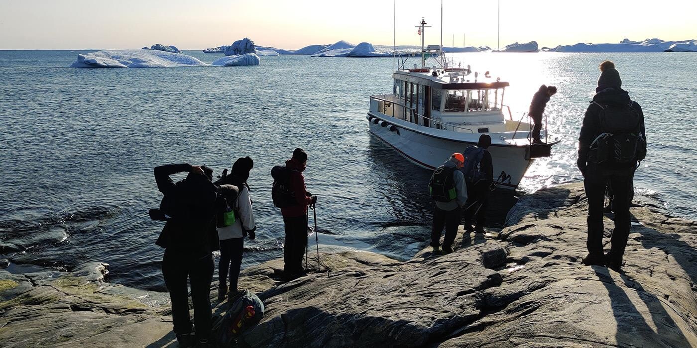 Sejlads til Ilulissat