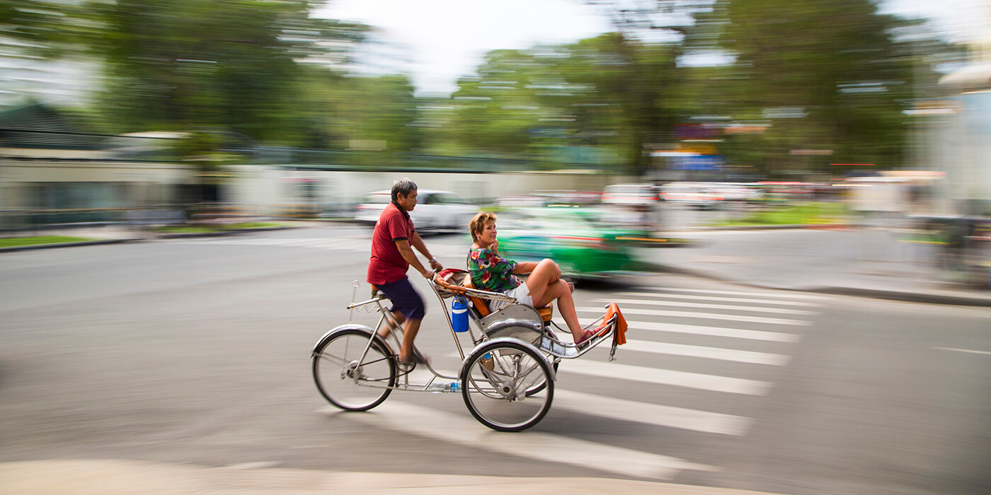 Cyclo i Ho Chi Minh