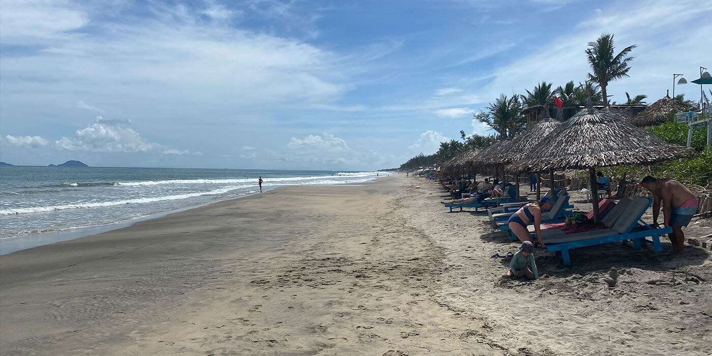 Strand i Vietnam