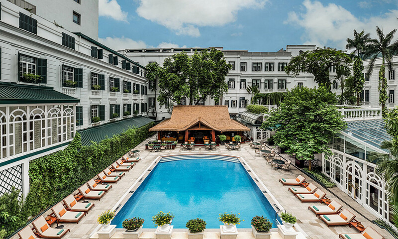 Sofitel Metropoles gårdhave