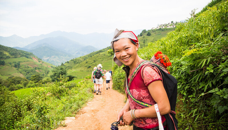 Sapa i Nordvietnam