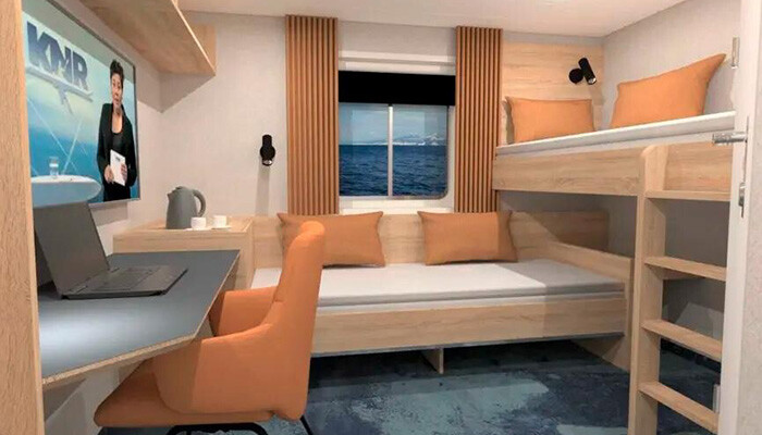 Junior suite køjeseng
