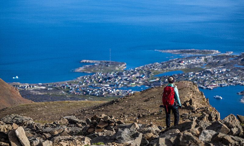 Udsigt over Qeqertarsuaq