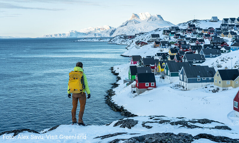 Nuuk i Midtgrønland. Foto af Alex Savu, Visit Greenland