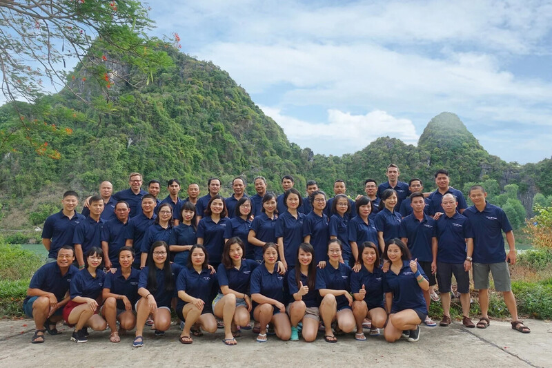 Teamet i Topas Vietnam