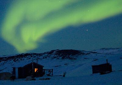 Nordlys i Grønland